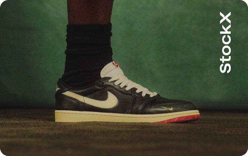 StockX Gift Card - Sneaker Give the gift that always fits.