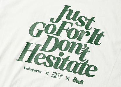 StockX x The Daps x Ain't Easy NYC x Lafayette Just Go For It Tee White