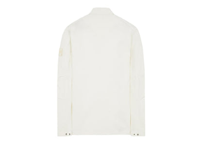 Stone Island 116F1 O-Ventile Stone Island Ghost Piece Overshirt Natural White