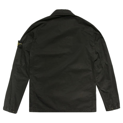 Stone Island 2 Pocket Shirt Jacket Black