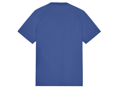 Stone Island 206E5 Textured Cotton Jersey Royal Blue