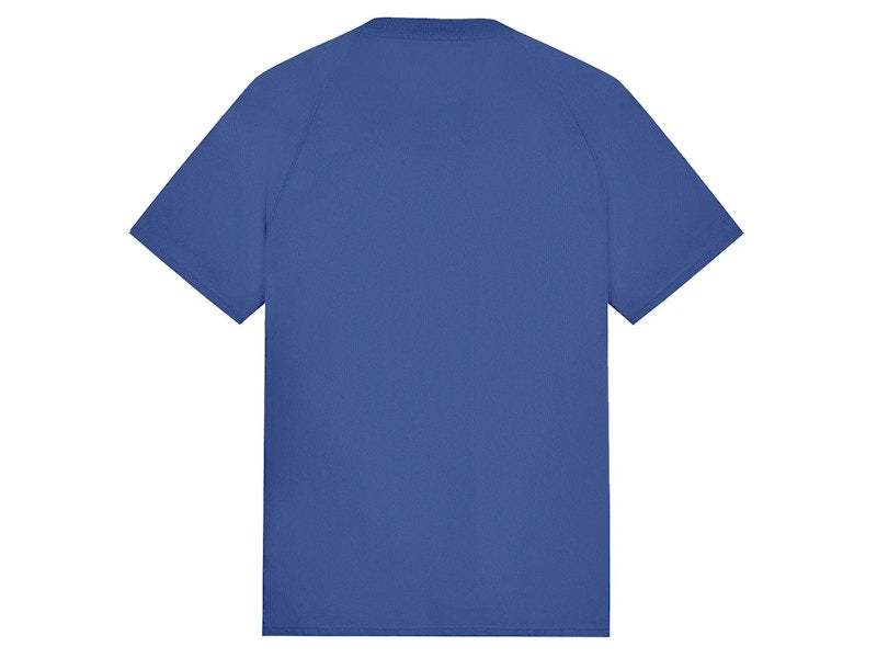 Stone Island 206E5 Textured Cotton Jersey Royal Blue