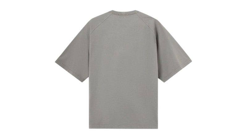 Stone Island 2100005 Combed Organic Cotton Jersey Oversize fit T-shirt Cement