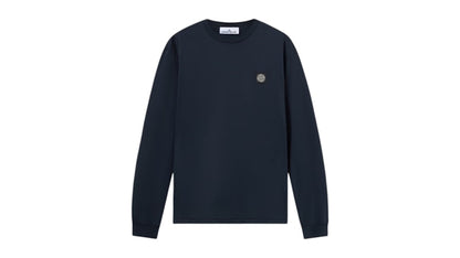 Stone Island 2100028 60/2 Cotton Jersey Slim Fit L/S T-shirt Navy Blue