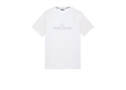 Stone Island 21579 Stitches Two Embroidery T-shirt White