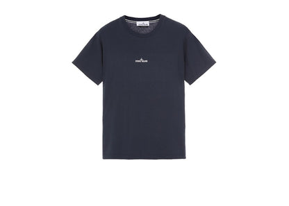 Stone Island 2NS89 Institutional One Print T-shirt Navy Blue