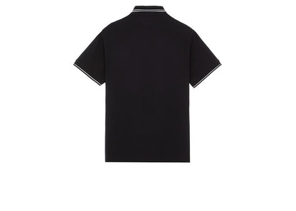 Stone Island 2SC18 Polo Shirt Black