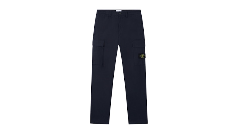 Stone Island 3100012 Panama Cotton Pant Ink Blue