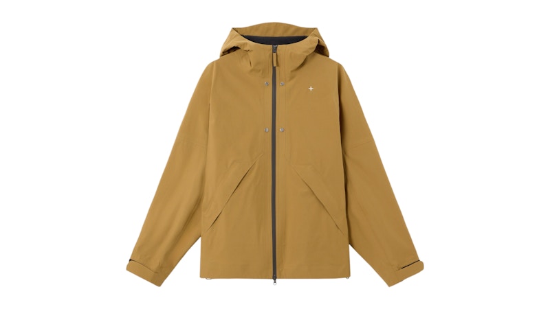 Stone Island 3L Gore-Tex Made Bionic Poly Stellina Q100017 Jacket Dark Beige