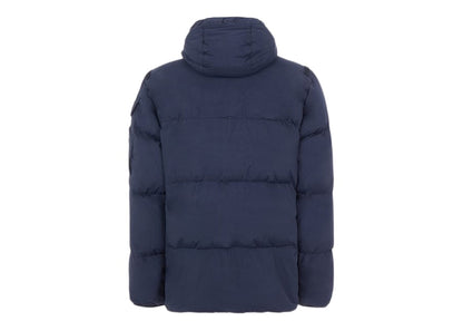 Stone Island 40223 Garment Dyed Crinkle Reps R-NY Down Jacket Blue