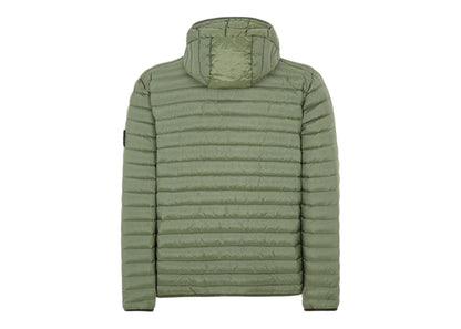 Stone Island 40324 Loom Woven Chambers R-Nylon Down-TC_Packable Jacket Olive Green