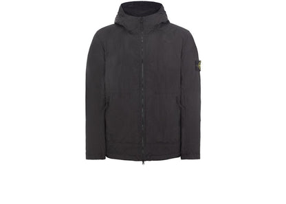 Stone Island 40522 Garment Dyed Crinkle Reps NY Jacket Black