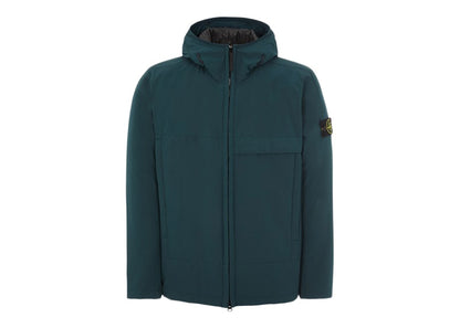 Stone Island 40527 Soft Shell-R_E.Dye Technology With Primaloft P.U.R.E Insulation Technology Jacket Dark Teal Green