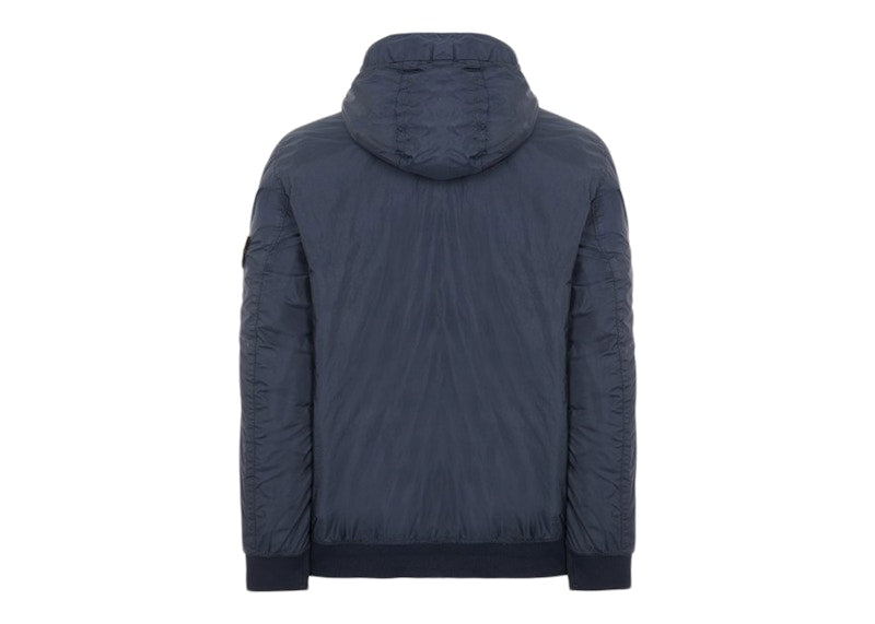Stone Island 40723 Garment Dyed Crinkle Reps R-NY With Primaloft-TC Jacket Blue