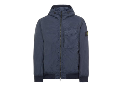 Stone Island 40723 Garment Dyed Crinkle Reps R-NY With Primaloft-TC Jacket Blue