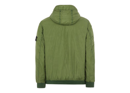 Stone Island 40723 Garment Dyed Crinkle Reps R-NY With Primaloft-TC Jacket Olive Green