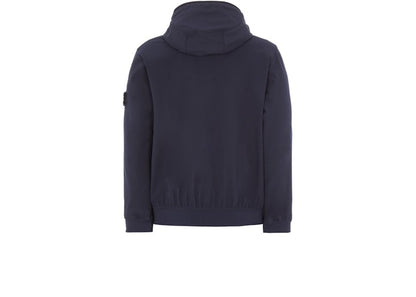 Stone Island 40927 Light Soft Shell-R E.Dye Technology In Recycled Polyester Jacket Navy Blue