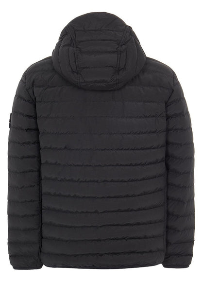 Stone Island 42725 O-Cotton/R-Nylon Tela Jacket Black