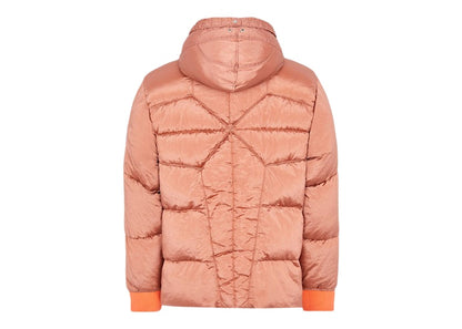 Stone Island 43619 Nylon Metal In ECONYL Regenerated Nylon Down Jacket Peach