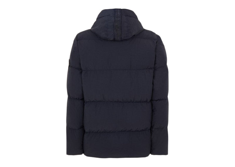 Stone Island 44132 Naslan Light Watro Down Jacket Blue