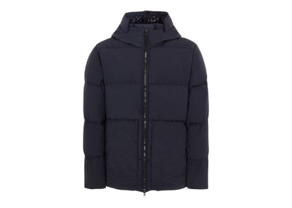 Stone Island 44132 Naslan Light Watro Down Jacket Blue