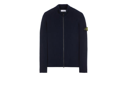 Stone Island 526D8 Knit Sweater Navy Blue