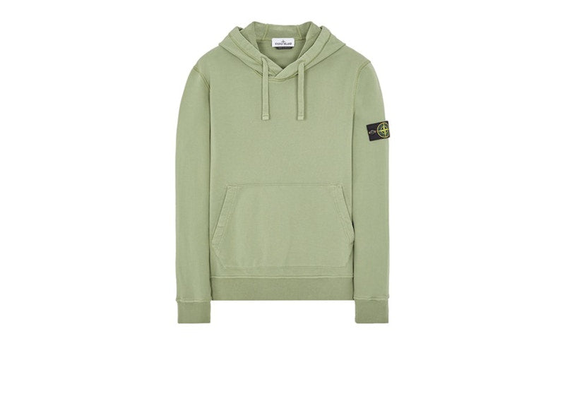 Stone Island 64151 Hoodie Sage Green