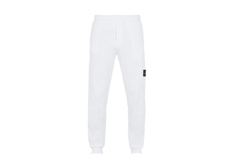 Stone Island 64551 Sweatpants White