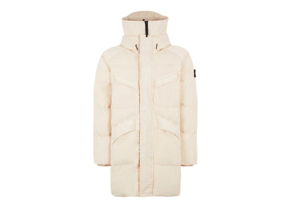 Stone Island 70123 Garment Dyed Crinkle Reps NY Down-TC Coat Pink