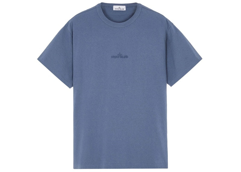 Stone Island 20444 Basic T-Shirt Avio Blue