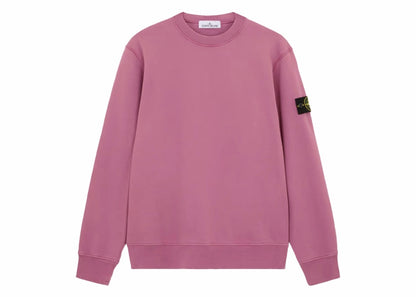 Stone Island Brushed Organic Cotton Crewneck Rose Quartz