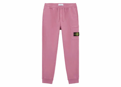 Stone Island Brushed Organic Cotton Joggers Rose Quartz
