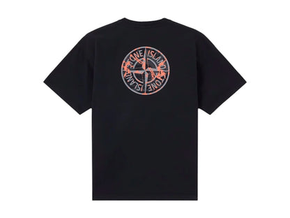 Stone Island Combed Organic Cotton 21002RC T-shirt Black/Red