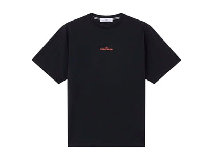Stone Island Combed Organic Cotton 21002RC T-shirt Black/Red
