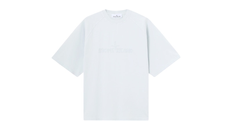 Stone Island Combed Organic Cotton Jersey 2100005 T-shirt Sky Blue