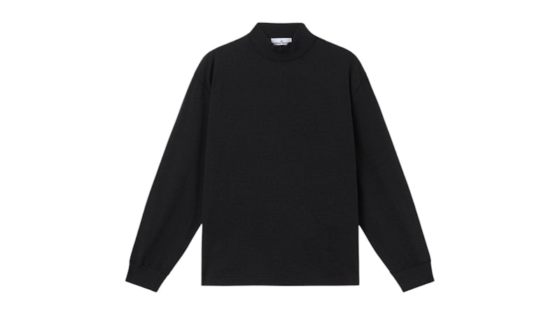 Stone Island Combed Organic Cotton Jersey 2100006 T-shirt Black