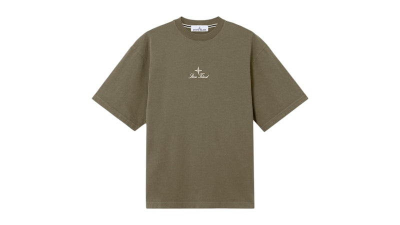 Stone Island Combed Organic Cotton Jersey 2100021 T-shirt Military Green