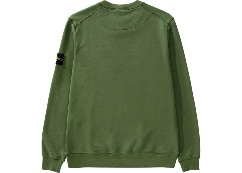 Stone Island Cotton Crewneck Green