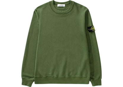 Stone Island Cotton Crewneck Green