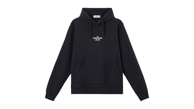 Stone Island Cotton Fleece 6100065 Sweatshirt Black