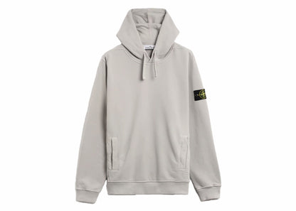 Stone Island Felpa Hoodie Light Grey