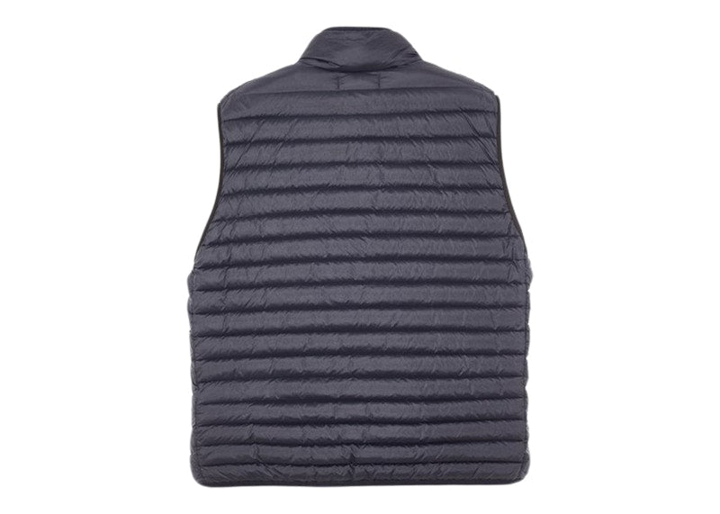 Stone Island G0224 Loom Woven Chambers R-Nylon Down-TC Gilet Blue