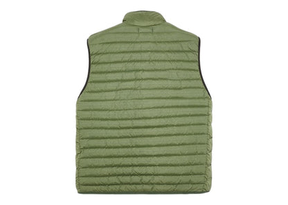 Stone Island G0224 Loom Woven Chambers R-Nylon Down-TC Gilet Olive Green