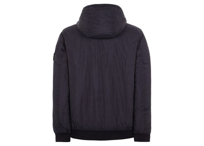 Stone Island Garment Dyed 40823 Crinkle Reps Recycled Nylon Primaloft-TC Jacket Blue