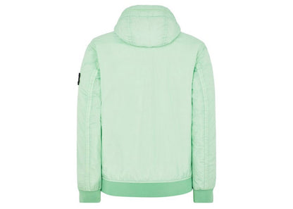 Stone Island Garment Dyed 40823 Crinkle Reps Recycled Nylon Primaloft-TC Jacket Light Green
