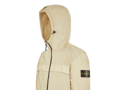 Stone Island Garment Dyed Hooded Jacket Sand