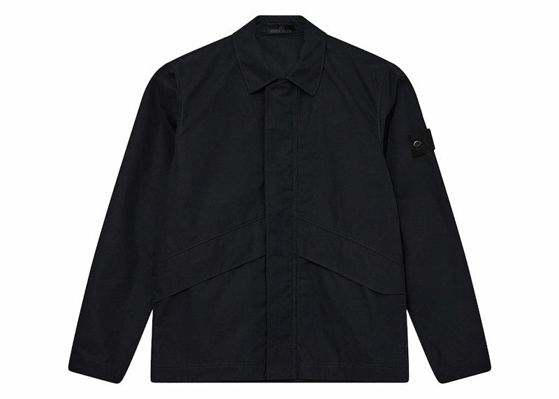 Stone Island Ghost Jacket Overshirt Black