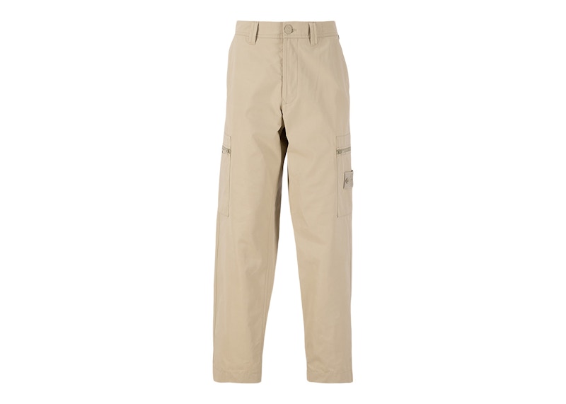 Stone Island Ghost Regular Cargo Pants Beige