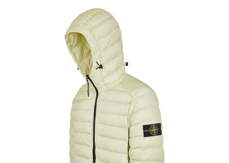 Stone Island Giubbotto Vera Piuma Jacket Pistachio