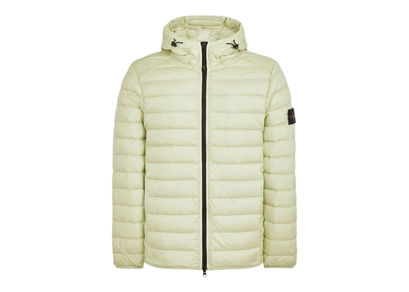 Stone Island Giubbotto Vera Piuma Jacket Pistachio